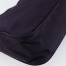 PRADA Hand Bag Nylon Purple Silver Auth 145166-16