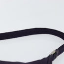 PRADA Hand Bag Nylon Purple Silver Auth 145166-8