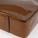 LOUIS VUITTON Monogram Vernis Columbus Tote Bag Bronze M91134 LV Auth 145167-16