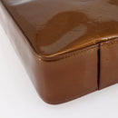 LOUIS VUITTON Monogram Vernis Columbus Tote Bag Bronze M91134 LV Auth 145167-9