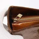 LOUIS VUITTON Monogram Vernis Columbus Tote Bag Bronze M91134 LV Auth 145167-17