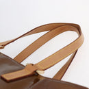 LOUIS VUITTON Monogram Vernis Columbus Tote Bag Bronze M91134 LV Auth 145167-8