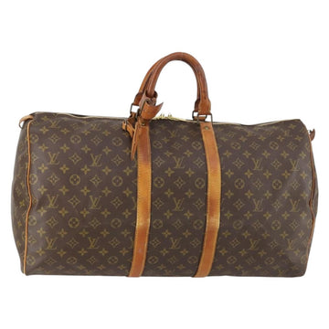 LOUIS VUITTON Monogram Keepall 55 Boston Bag Vintage M41424 LV Auth 145169