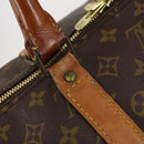 LOUIS VUITTON Monogram Keepall 55 Boston Bag Vintage M41424 LV Auth 145169-9