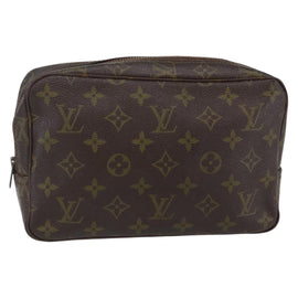 LOUIS VUITTON Monogram Trousse Toilette 23 Clutch Bag M47524 LV Auth 145174