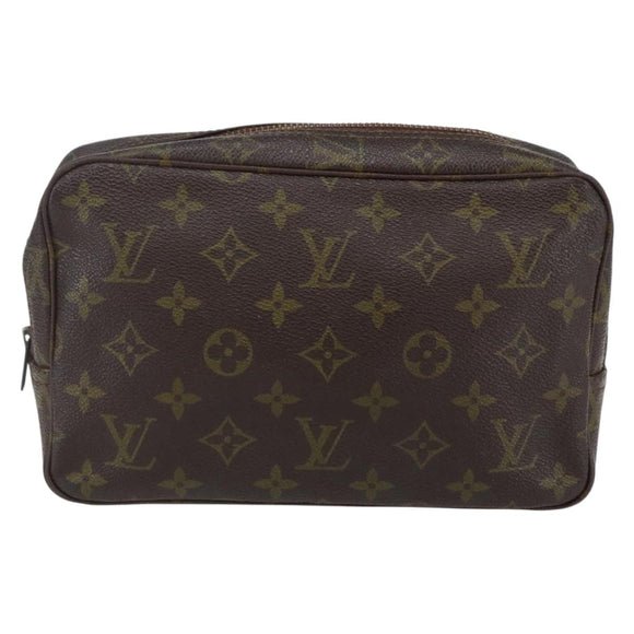 LOUIS VUITTON Monogram Trousse Toilette 23 Clutch Bag M47524 LV Auth 145174