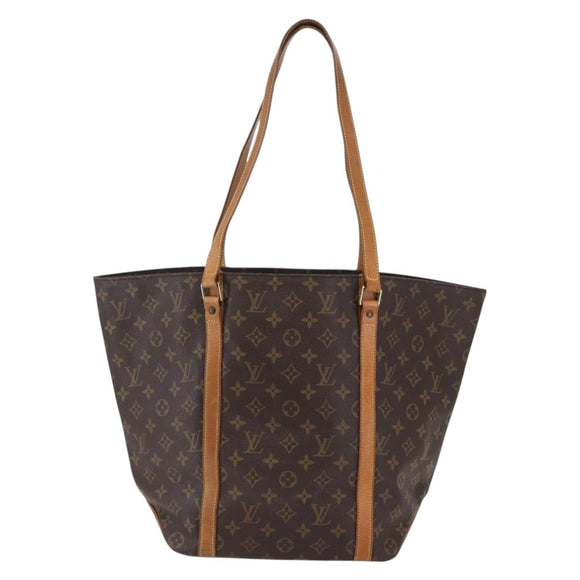 LOUIS VUITTON Monogram Sac Shopping Tote Bag M51108 LV Auth 145178