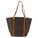 LOUIS VUITTON Monogram Sac Shopping Tote Bag M51108 LV Auth 145178-2