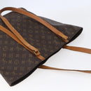 LOUIS VUITTON Monogram Sac Shopping Tote Bag M51108 LV Auth 145178-6
