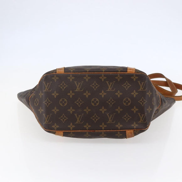LOUIS VUITTON Monogram Sac Shopping Tote Bag M51108 LV Auth 145178