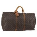 LOUIS VUITTON Monogram Keepall 60 Boston Bag M41422 LV Auth 145183-1