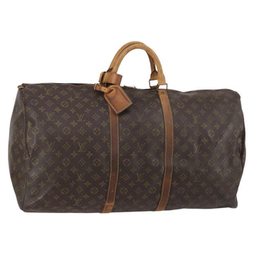 LOUIS VUITTON Monogram Keepall 60 Boston Bag M41422 LV Auth 145183