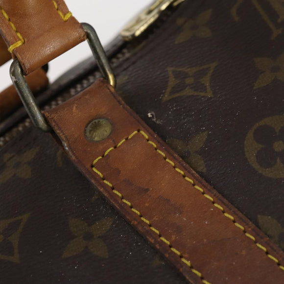 LOUIS VUITTON Monogram Keepall 60 Boston Bag M41422 LV Auth 145183