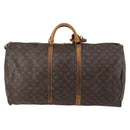 LOUIS VUITTON Monogram Keepall 60 Boston Bag M41422 LV Auth 145183-2