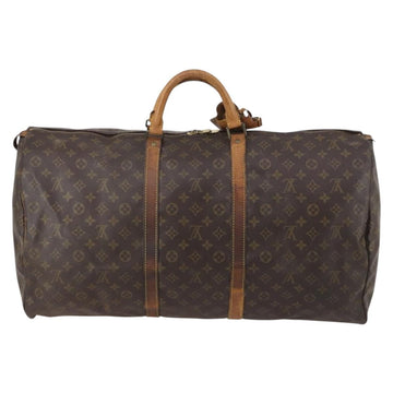 LOUIS VUITTON Monogram Keepall 60 Boston Bag M41422 LV Auth 145183 - 0