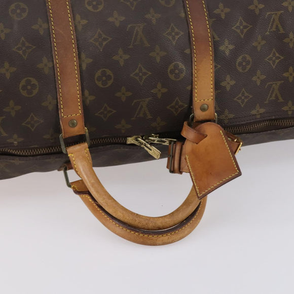 LOUIS VUITTON Monogram Keepall 60 Boston Bag M41422 LV Auth 145183