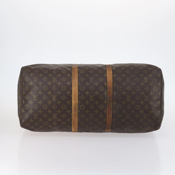 LOUIS VUITTON Monogram Keepall 60 Boston Bag M41422 LV Auth 145183