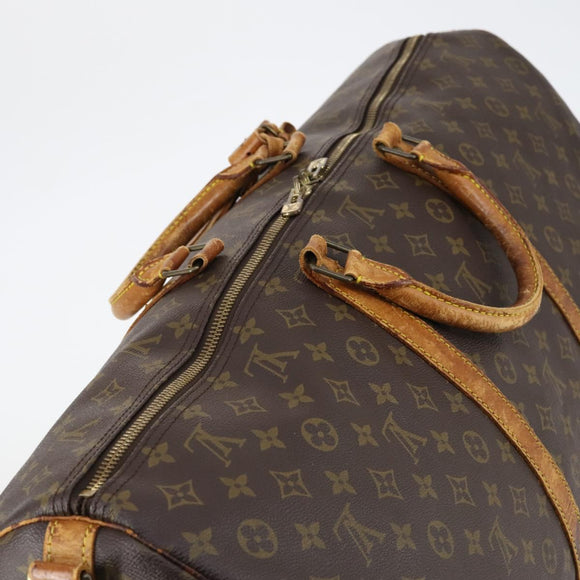 LOUIS VUITTON Monogram Keepall Bandouliere 60 Boston Bag M41412 LV Auth 145184