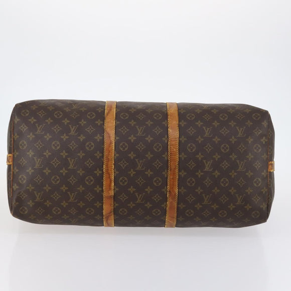 LOUIS VUITTON Monogram Keepall Bandouliere 60 Boston Bag M41412 LV Auth 145184