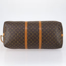 LOUIS VUITTON Monogram Keepall Bandouliere 60 Boston Bag M41412 LV Auth 145185-5