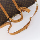 LOUIS VUITTON Monogram Keepall Bandouliere 60 Boston Bag M41412 LV Auth 145185-7