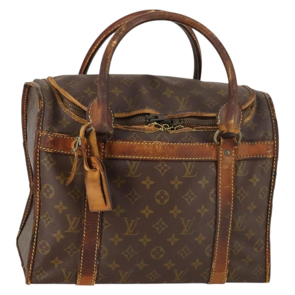 LOUIS VUITTON Monogram Demi Souple 35 Boston Bag LV Auth 145187