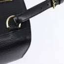 LOUIS VUITTON Epi Mabillon Rugzak Zwart M52232 LV Auth 145188-16