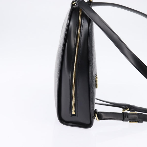 LOUIS VUITTON Epi Mabillon Rugzak Zwart M52232 LV Auth 145188