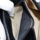 MCM Vicetos Logogram Hand Bag PVC Black Gold Auth 145191-22