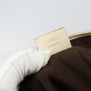 GUCCI GG Canvas Shoulder Bag Beige Silver 145857 Auth 145193-12