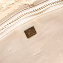 FENDI Zucca Canvas Hand Bag Black Brown Auth 145200-19