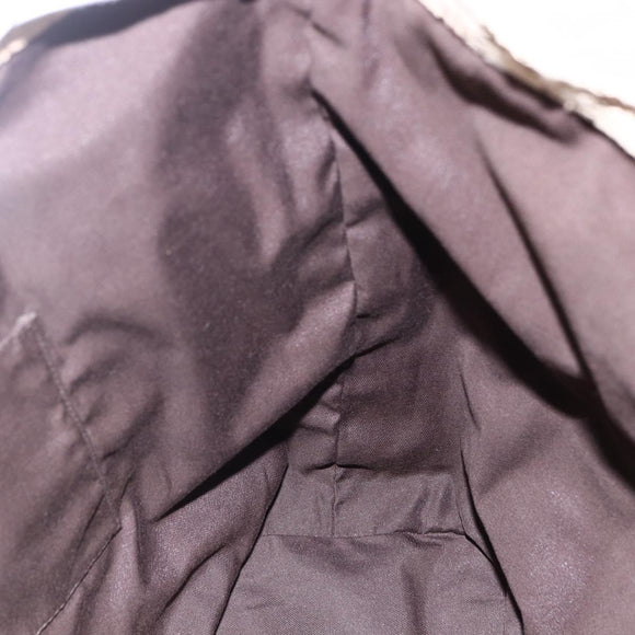 GUCCI GG Canvas Sherry Line Tote Bag Beige Gold pink 189669 Auth 145206