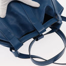 LOUIS VUITTON Epi Randonnee PM Shoulder Bag Blue M52355 LV Auth 145212-6