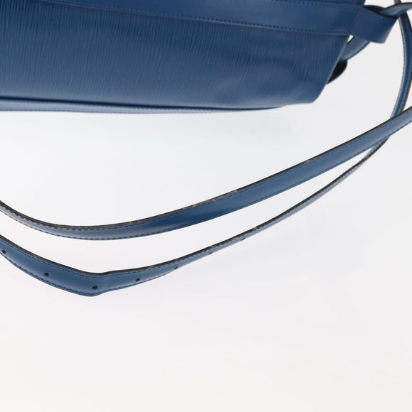 LOUIS VUITTON Epi Randonnee PM Shoulder Bag Blue M52355 LV Auth 145212