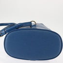 LOUIS VUITTON Epi Randonnee PM Shoulder Bag Blue M52355 LV Auth 145212-5