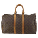 LOUIS VUITTON Monogram Keepall 45 Boston Bag M41428 LV Auth 145218-13