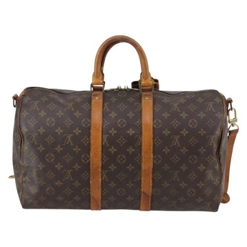 LOUIS VUITTON Monogram Keepall Bandouliere 45 Boston Bag M41418 LV Auth 145219 - 0
