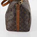 LOUIS VUITTON Monogram Keepall Bandouliere 45 Boston Bag M41418 LV Auth 145219-3
