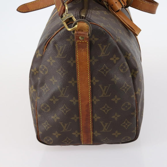LOUIS VUITTON Monogram Keepall Bandouliere 45 Boston Bag M41418 LV Auth 145219