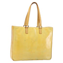 LOUIS VUITTON Monogram Vernis Columbus Tote Bag Gris M91028 LV Auth 145223-1