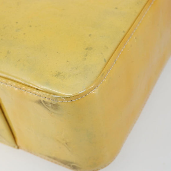 LOUIS VUITTON Monogram Vernis Columbus Tote Bag Gris M91028 LV Auth 145223