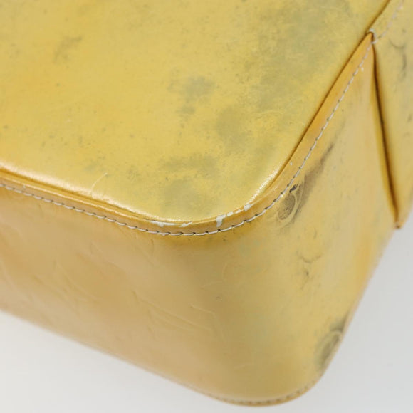 LOUIS VUITTON Monogram Vernis Columbus Tote Bag Gris M91028 LV Auth 145223