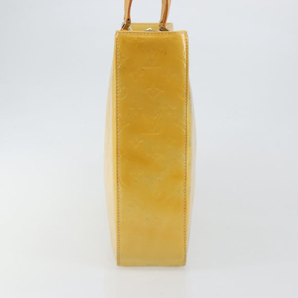 LOUIS VUITTON Monogram Vernis Columbus Tote Bag Gris M91028 LV Auth 145223