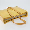 LOUIS VUITTON Monogram Vernis Columbus Tote Bag Gris M91028 LV Auth 145223-6