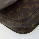 LOUIS VUITTON Monogram Saint Cloud MM Shoulder Bag M51243 LV Auth 145228-16