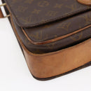 LOUIS VUITTON Monogram Cartouchiere GM Shoulder Bag Vintage M51252 Auth 145229-14