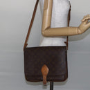 LOUIS VUITTON Monogram Cartouchiere GM Shoulder Bag Vintage M51252 Auth 145229-21