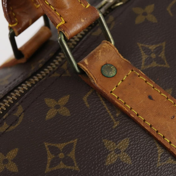 LOUIS VUITTON Monogram Keepall 55 Boston Bag M41424 LV Auth 145230