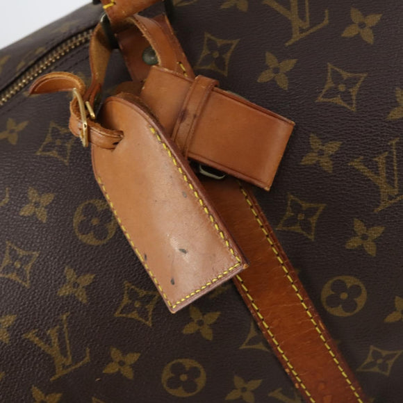 LOUIS VUITTON Monogram Keepall 55 Boston Bag M41424 LV Auth 145230