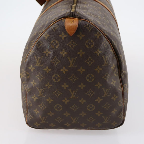 LOUIS VUITTON Monogram Keepall 55 Boston Bag M41424 LV Auth 145230